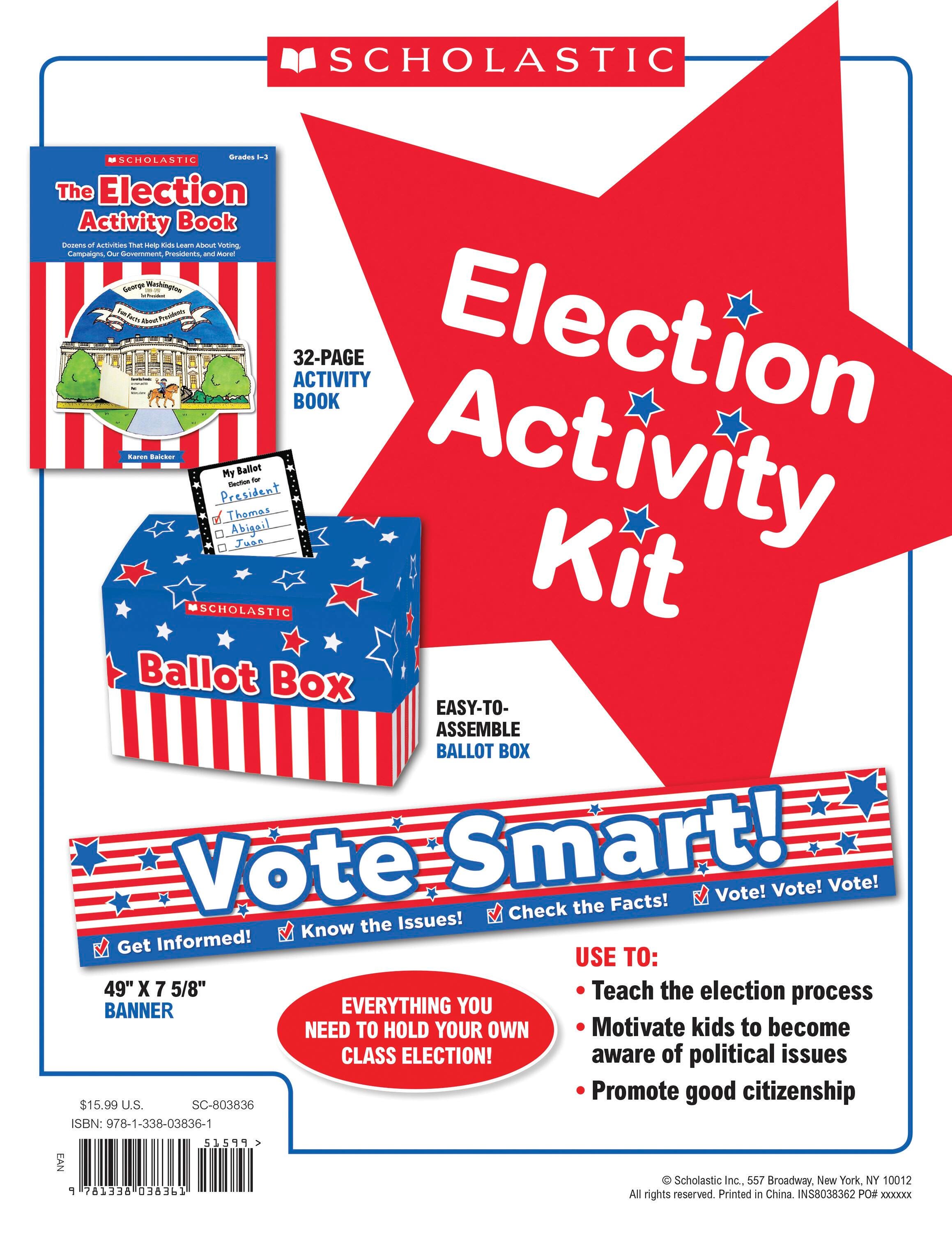 Scholastic Election Activity Kit 1572817